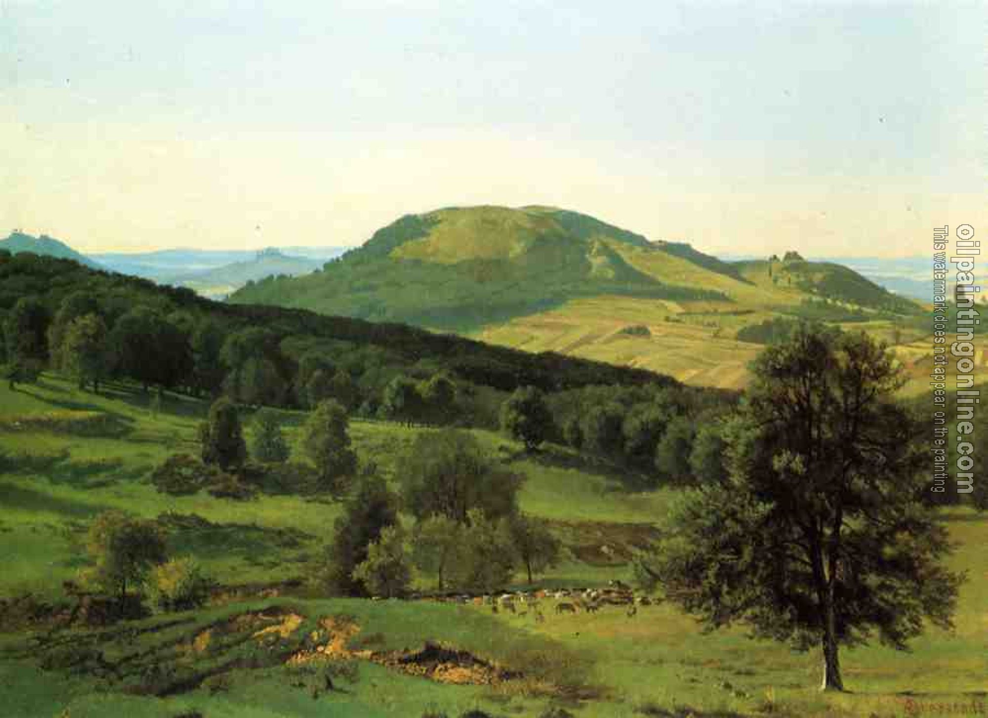 Bierstadt, Albert - Hill and Dale